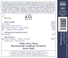 Arnold Bax (1883-1953): Winter Legends für Klavier &amp; Orchester, CD