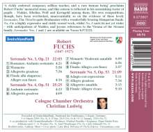 Robert Fuchs (1847-1927): Serenaden für Streicher Nr.3-5, CD