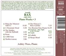 Arnold Bax (1883-1953): Klavierwerke Vol.3, CD