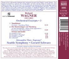 Richard Wagner (1813-1883): Orchestral Excerpts Vol.3, CD