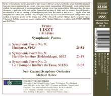 Franz Liszt (1811-1886): Symphonische Dichtungen, CD
