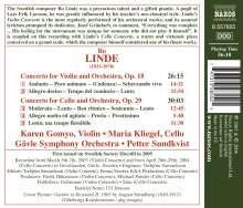 Bo Linde (1933-1970): Violinkonzert op.18, CD