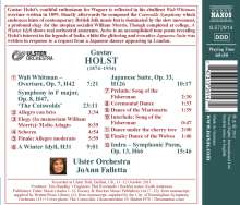 Gustav Holst (1874-1934): Symphonie op.8 "The Cotswold", CD