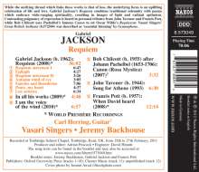 Gabriel Jackson (geb. 1962): Requiem, CD