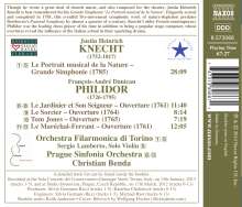 Justin Heinrich Knecht (1752-1817): Grande Simphonie "Le Portrait musical de la Nature", CD