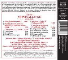 Xavier Montsalvatge (1912-2002): Concertino "1+13", CD