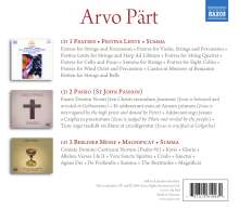 Arvo Pärt (geb. 1935): Geistliche Werke, 3 CDs