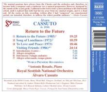 Alvaro Cassuto (geb. 1938): Return to the Future, CD