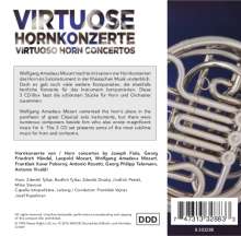 Virtuose Hornkonzerte, 3 CDs