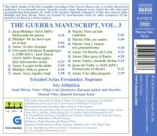 The Guerra Manuscript Vol.3, CD