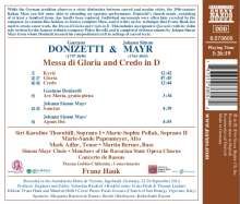 Gaetano Donizetti (1797-1848): Messa di Gloria e Credo, CD
