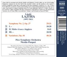 Laszlo Lajtha (1892-1963): Symphonie Nr.2, CD