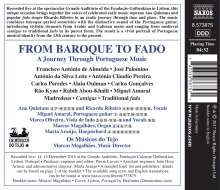 Os Musicos do Tejo - From Baroque to Fado, CD