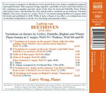 Ludwig van Beethoven (1770-1827): Variationen für Klavier, CD