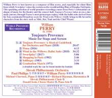 William Perry (geb. 1930): Toujours Provence für Klavier &amp; Orchester, CD