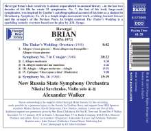 Havergal Brian (1876-1972): Symphonien Nr.7 &amp; 16, CD