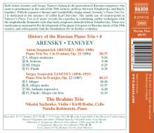 History of the Russian Piano Trio Vol. 4, CD