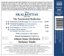 Nikos Skalkottas (1904-1949): Klassische Symphonie für Bläser,2 Harfen,Kontrabässe, CD