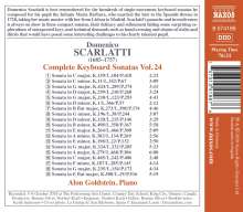 Domenico Scarlatti (1685-1757): Klaviersonaten Vol.24, CD