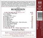 Anton Rubinstein (1829-1894): La Bal op.14, CD