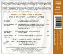American Percussion Works, CD