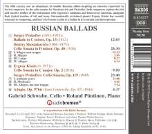 Gabriel Schwabe - Russian Ballads, CD