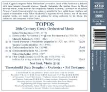 20th-Century Greek Orchestral Music - Topos, CD