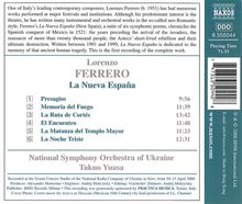 Lorenzo Ferrero (geb. 1951): La Nueva Espana (6 Tondichtungen), CD