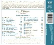 Heitor Villa-Lobos (1887-1959): Klavierwerke Vol.3, CD