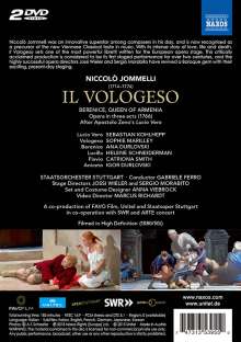 Niccolo Jommelli (1714-1774): Il Vologeso, 2 DVDs