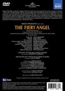 Serge Prokofieff (1891-1953): L'Ange de Feu (Der feurige Engel), DVD