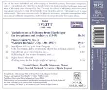 Geirr Tveitt (1908-1981): Klavierkonzert Nr.4, CD