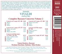 Antonio Vivaldi (1678-1741): Fagottkonzerte Vol.2, CD