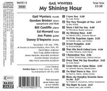 Gail Wynters: My Shining Hour, CD