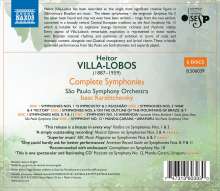 Heitor Villa-Lobos (1887-1959): Symphonien Nr.1-4,6-12, 6 CDs