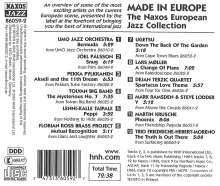Made In Europe - The Naxos Jazz European Collection, CD