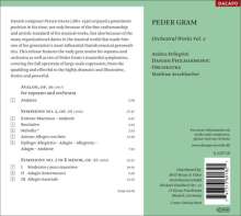 Peder Gram (1881-1956): Orchesterwerke Vol.2, CD