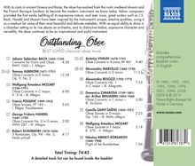 Outstanding Oboe, CD
