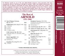 Malcolm Arnold (1921-2006): The Best of Arnold, CD