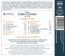 Pedro Faria Gomes (geb. 1979): Kammermusik, CD