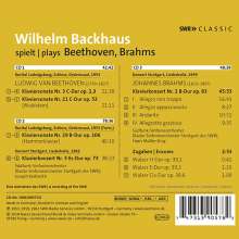 Wilhelm Backhaus - Beethoven / Brahms, 3 CDs