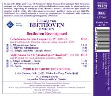 Ludwig van Beethoven (1770-1827): Violinsonate Nr.9 "Kreutzer" für Violine &amp; Streicher, CD