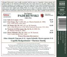 Ignaz Paderewski (1860-1941): Lieder, CD