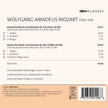 Wolfgang Amadeus Mozart (1756-1791): Klavierkonzerte Nr.15 &amp; 20, CD
