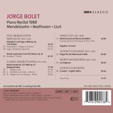 Jorge Bolet - Piano Recital 1988 (Schwetzinger Festspiele), CD