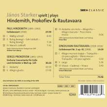 Janos Starker - spielt Hindemith / Prokofieff / Rautavaara, CD