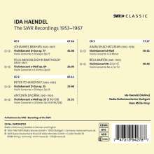 Ida Haendel - The SWR Recordings 1953-1967, 3 CDs