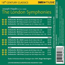 Joseph Haydn (1732-1809): Symphonien Nr.93-104 "Londoner", 4 CDs