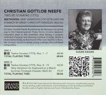 Christian Gottlob Neefe (1748-1798): Klaviersonaten Nr.1-12, 2 CDs