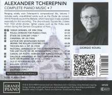 Alexander Tscherepnin (1899-1977): Sämtliche Klavierwerke Vol.7, CD